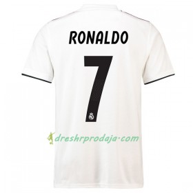 Nogometni Dresovi Real Madrid Ronaldo 7 Domaći 2018/2019 Kratkih Rukava
